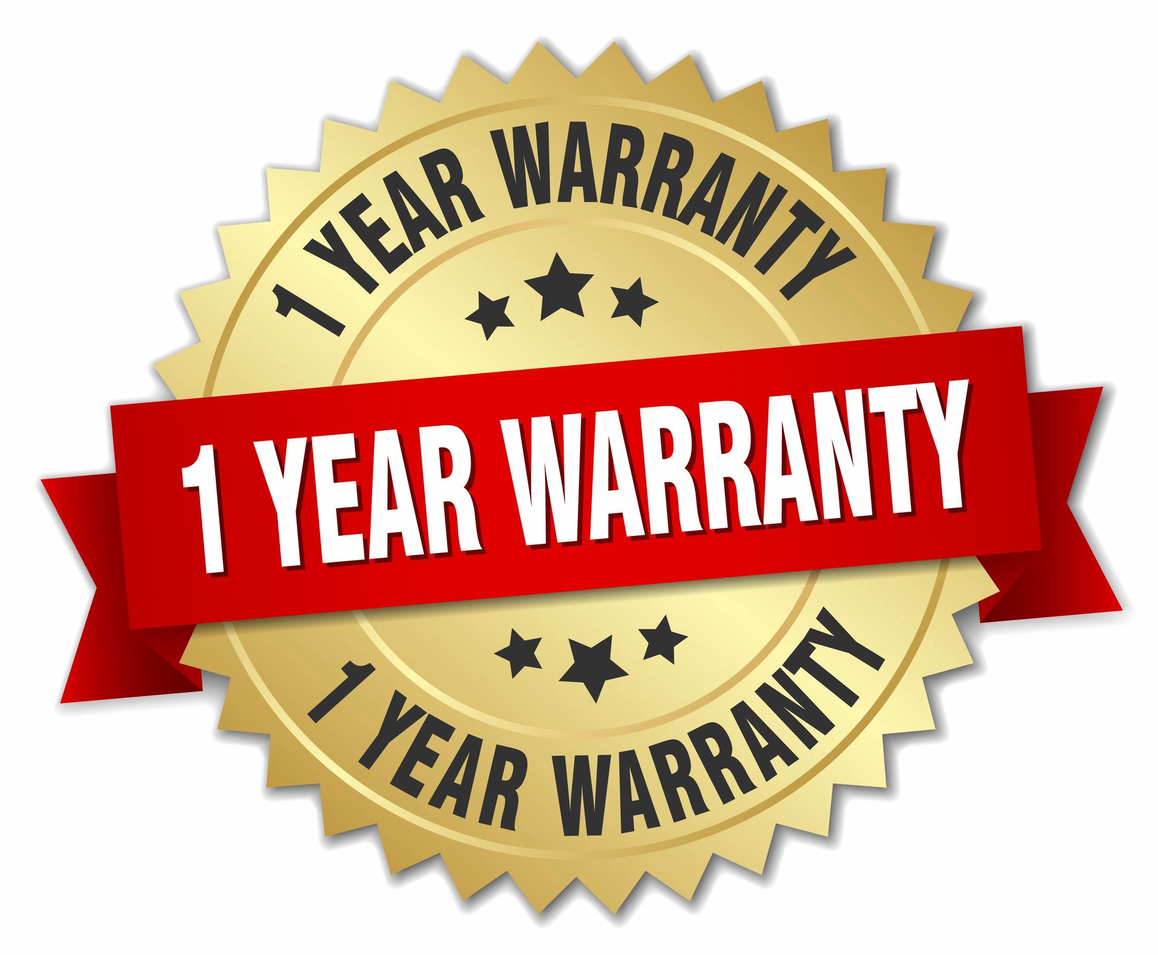 One-year warranty